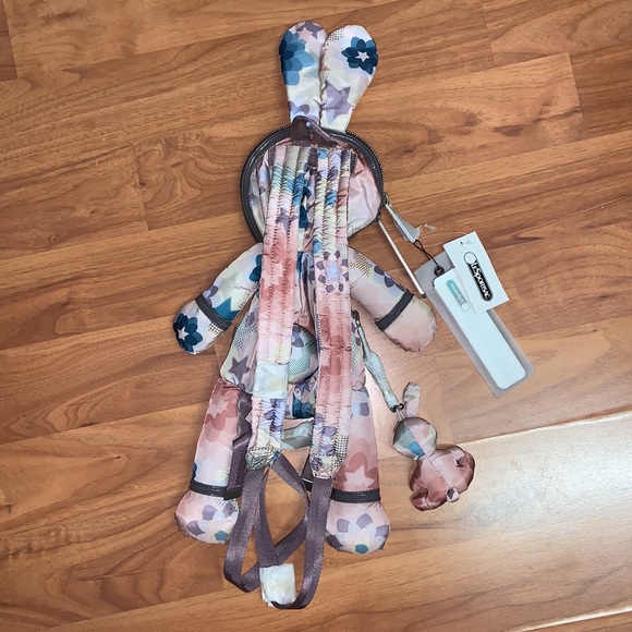 NWT Stella McCartney x LeSportSac Nylon Rabbit Collectible Backpack - Picture 7 of 10